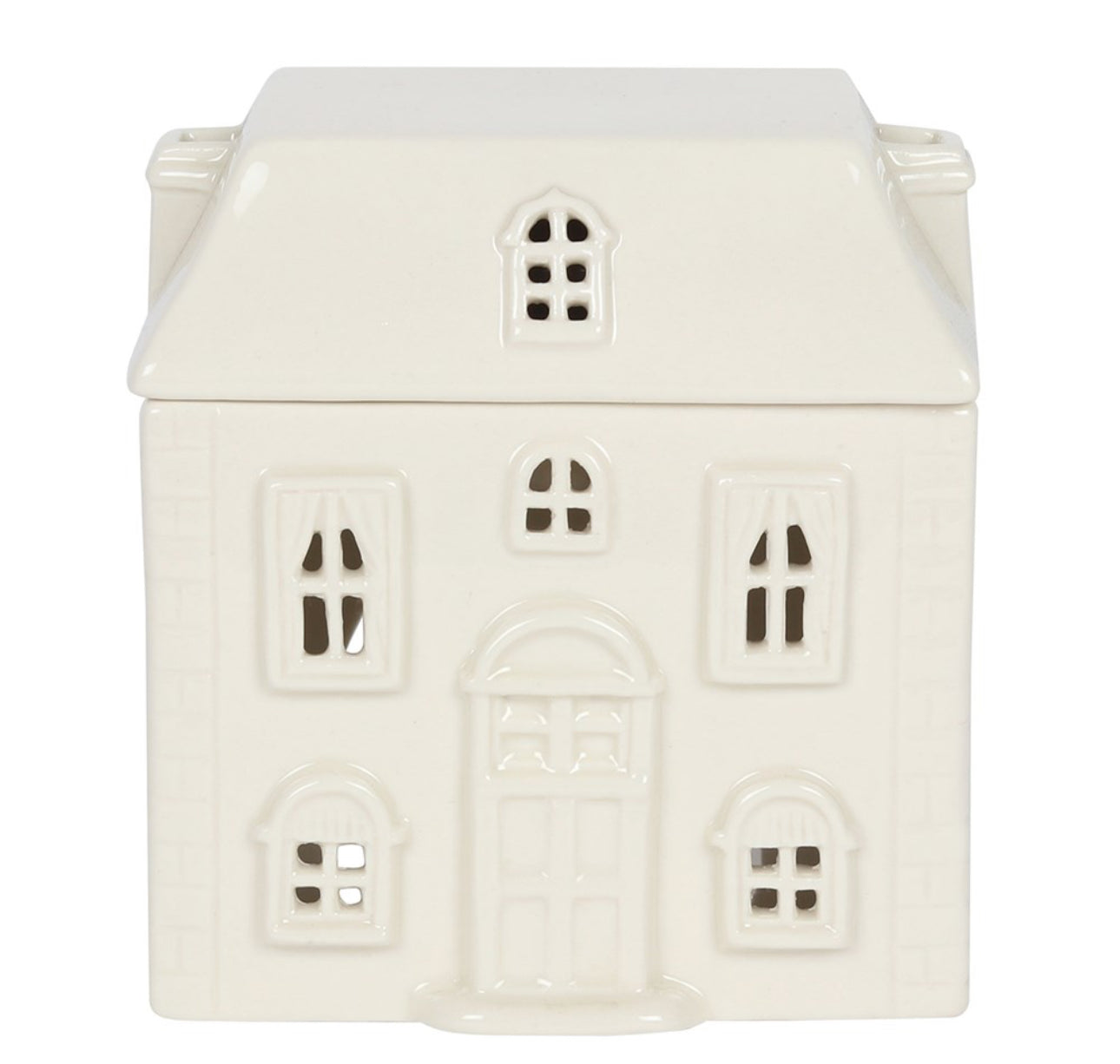 White Ceramic House Wax Warmer