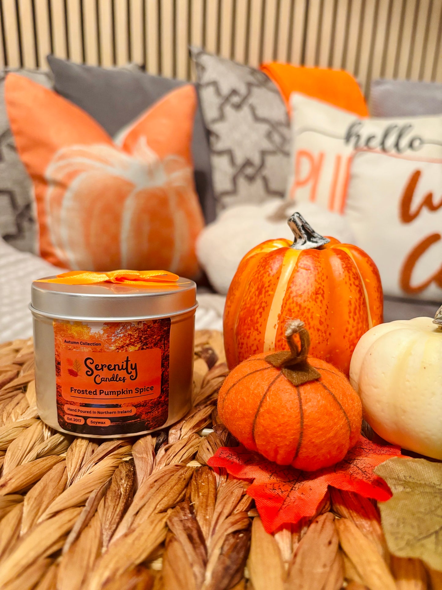 Autumn Collection Tin Candle
