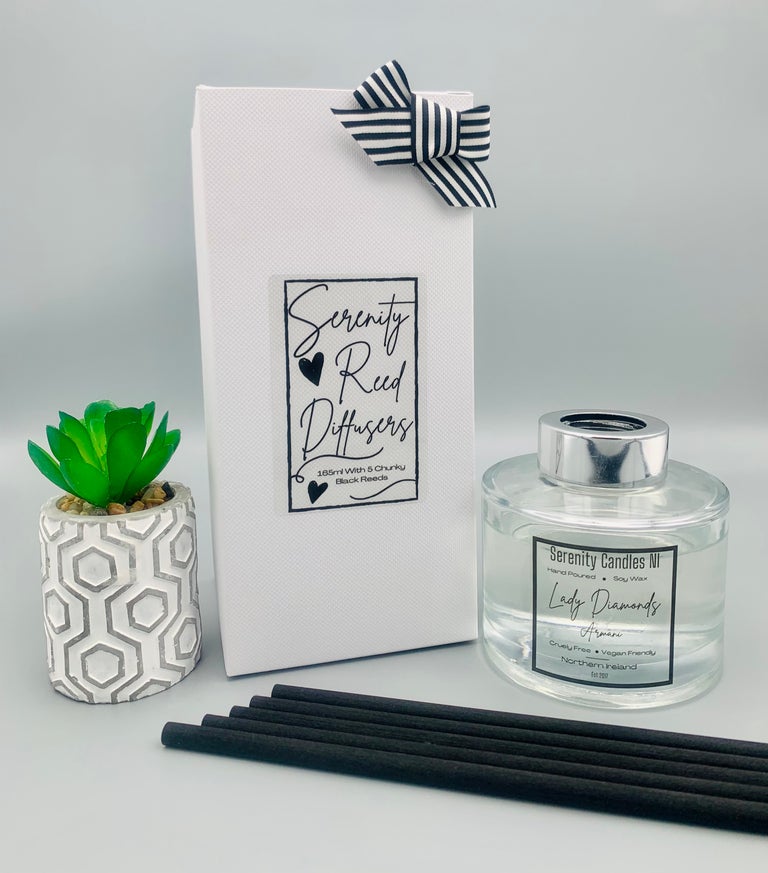 Reed Diffuser Gift Box Serenity Candles NI