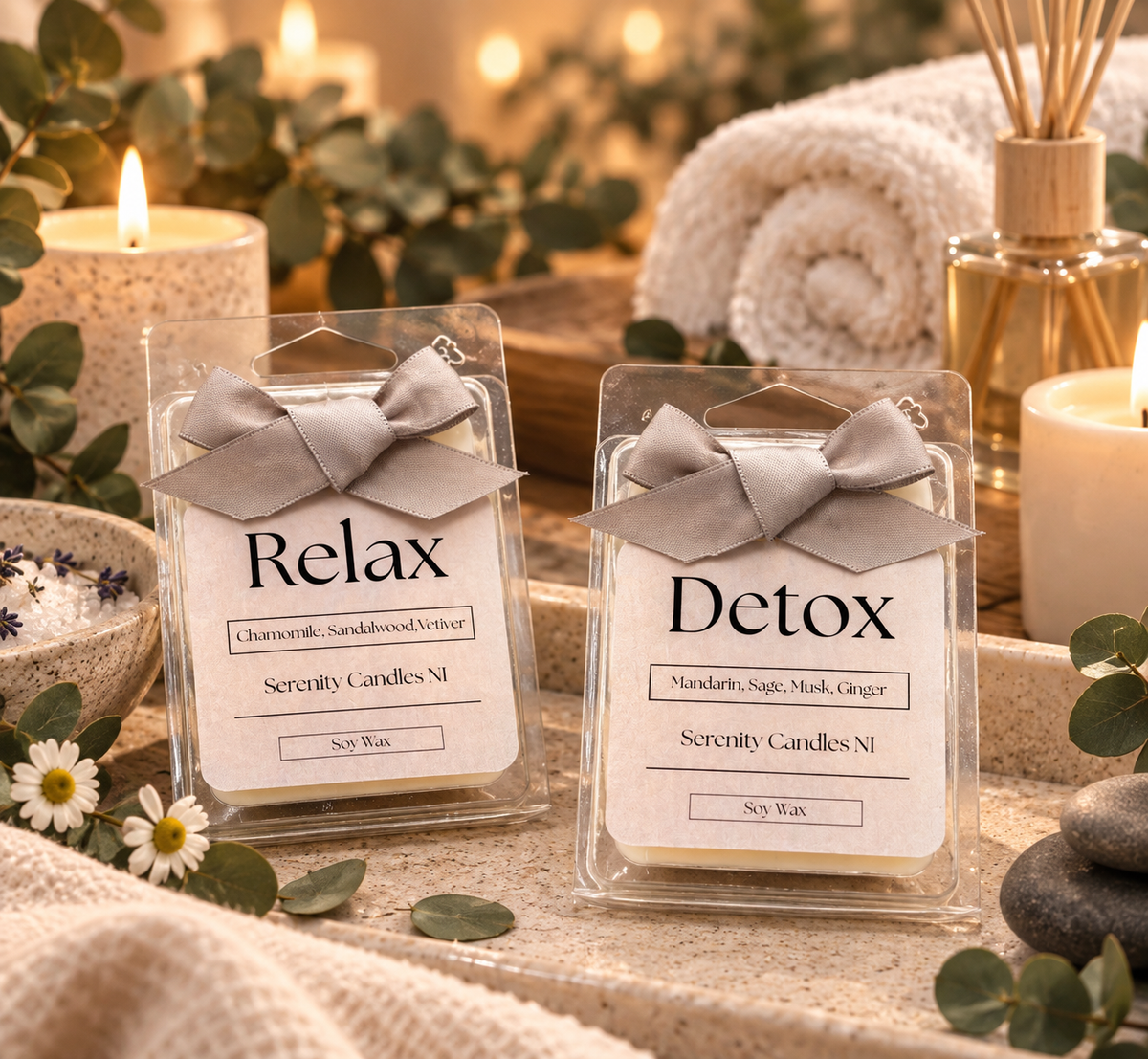 The Wellness Retreat Wax Melt Collection!