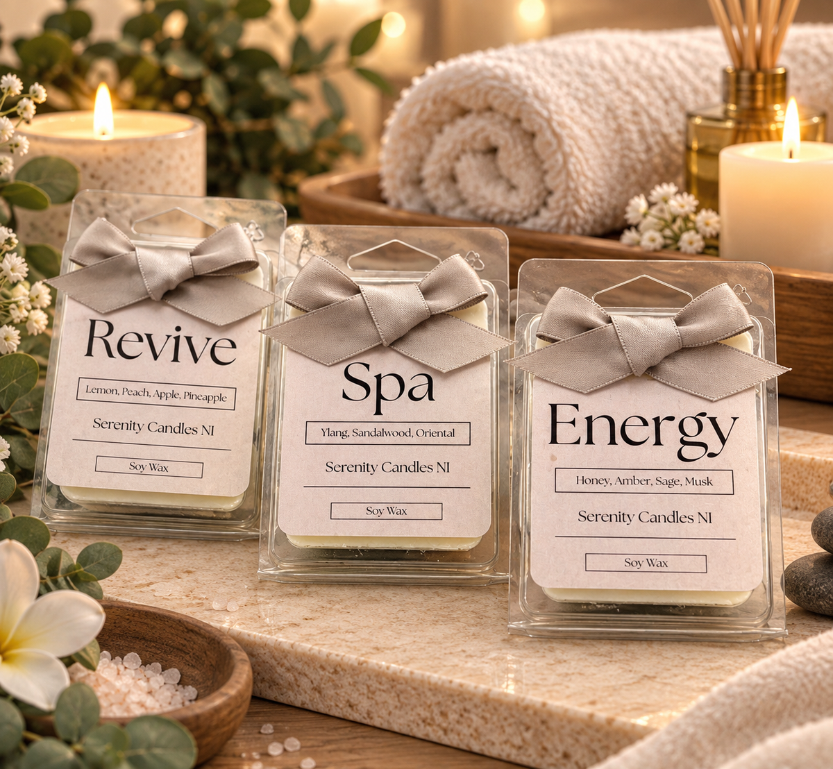 The Wellness Retreat Wax Melt Collection!