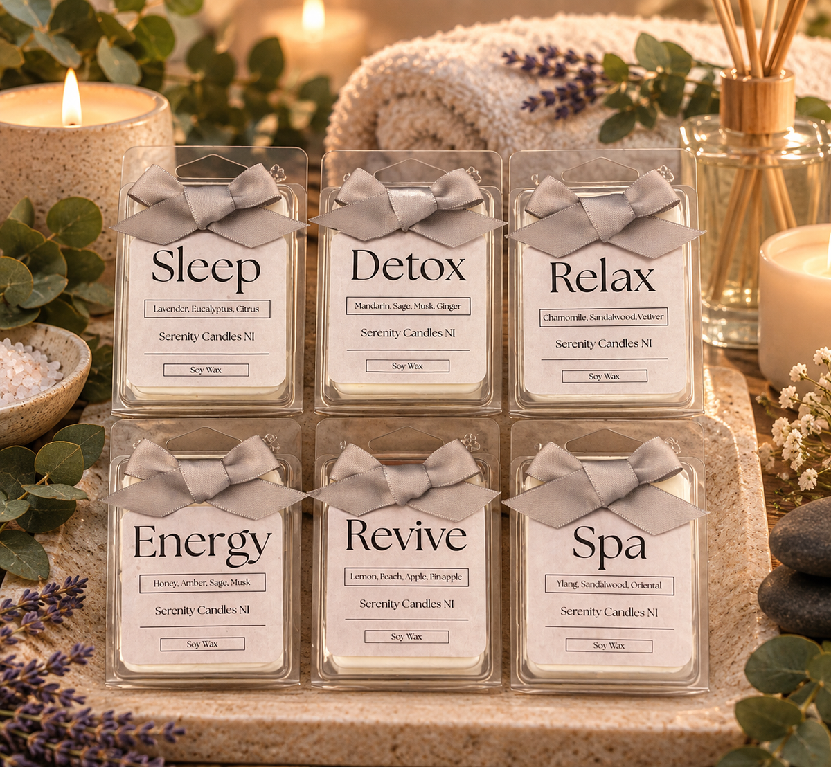 The Wellness Retreat Wax Melt Collection!